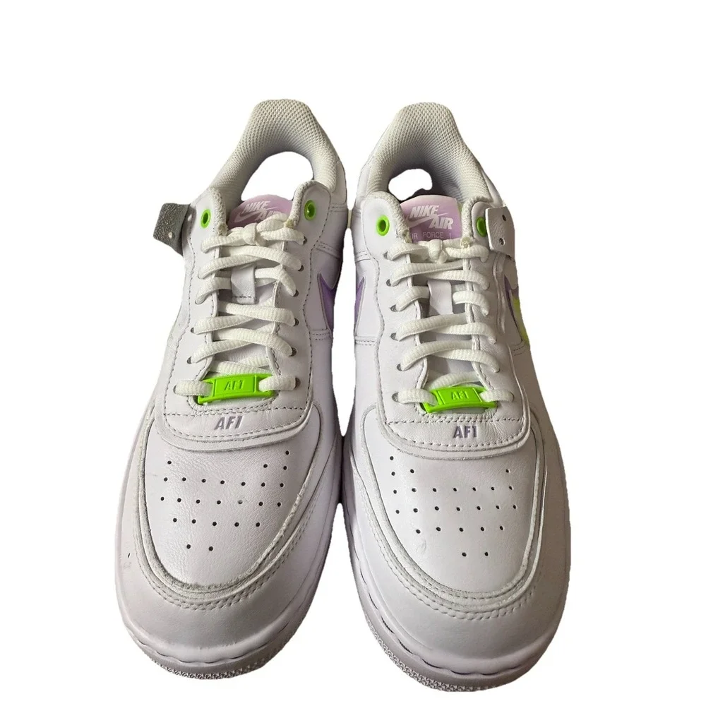 Nike Air Force 1 Low Shadow White Electric Green DD9684-100 Size Women 9 Men 7.5